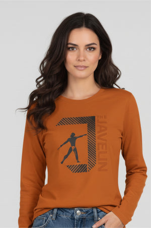 Pumpkin Spice Full Sleeve Organic Printed T-Shirt