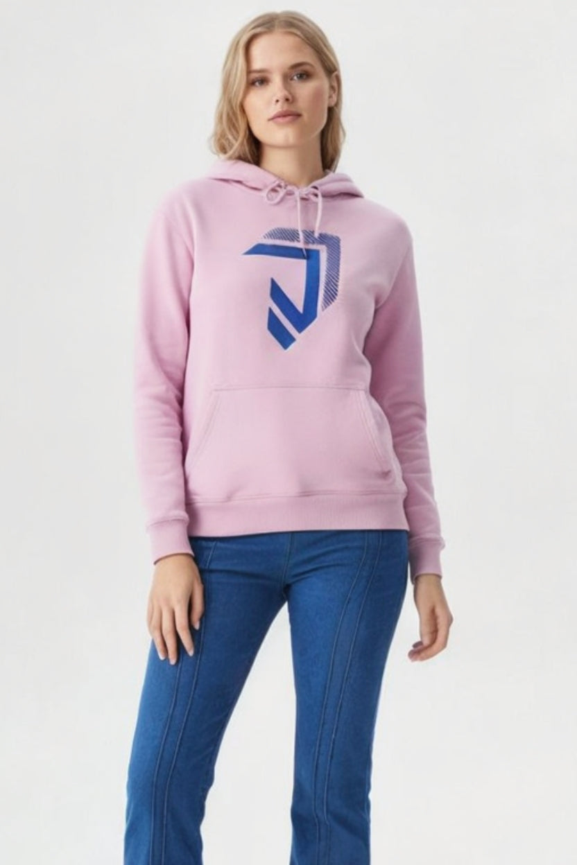 Mauve Shadows Organic Cotton Hoodie