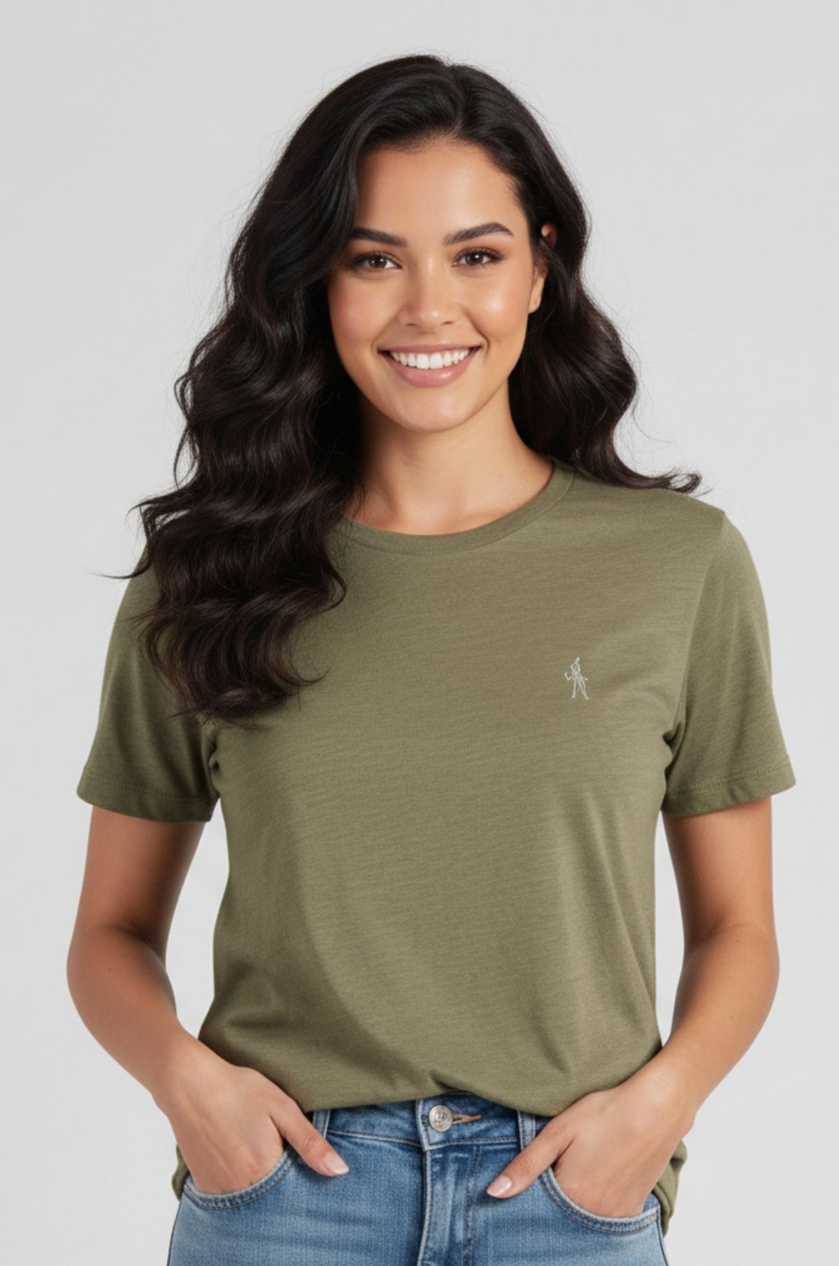 Martini Olive Slub T-Shirt