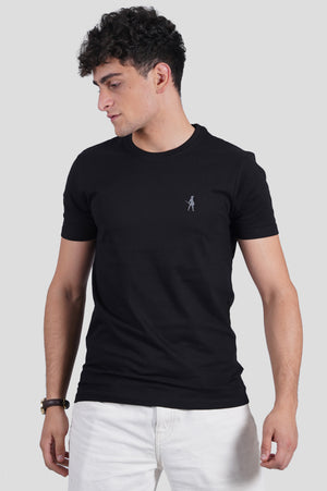 Black Organic Logo T-Shirt