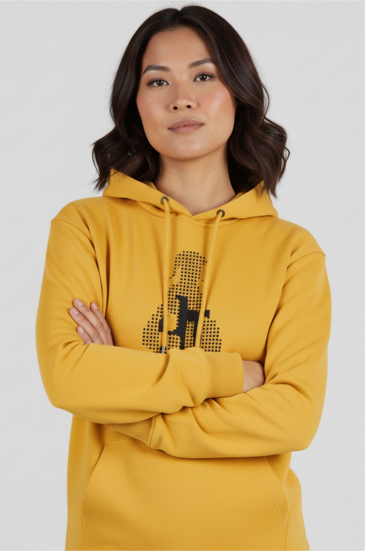Spicy Mustard Cotton Hoodie