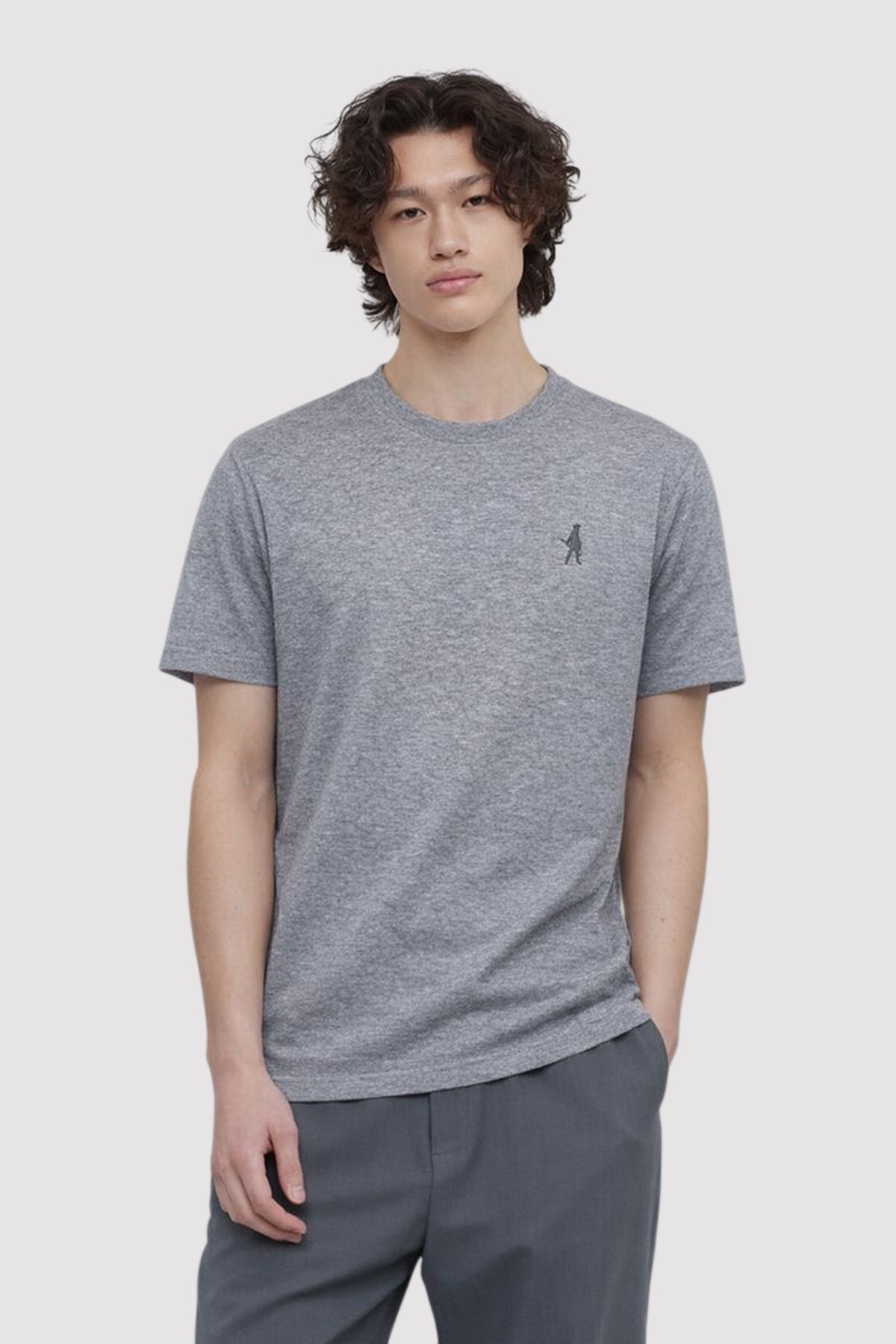 Charcoal Slub T-Shirt