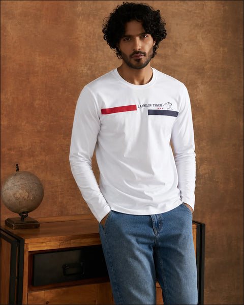 FULL SLEEVE PRINTED T-SHIRTS – 20% OFF