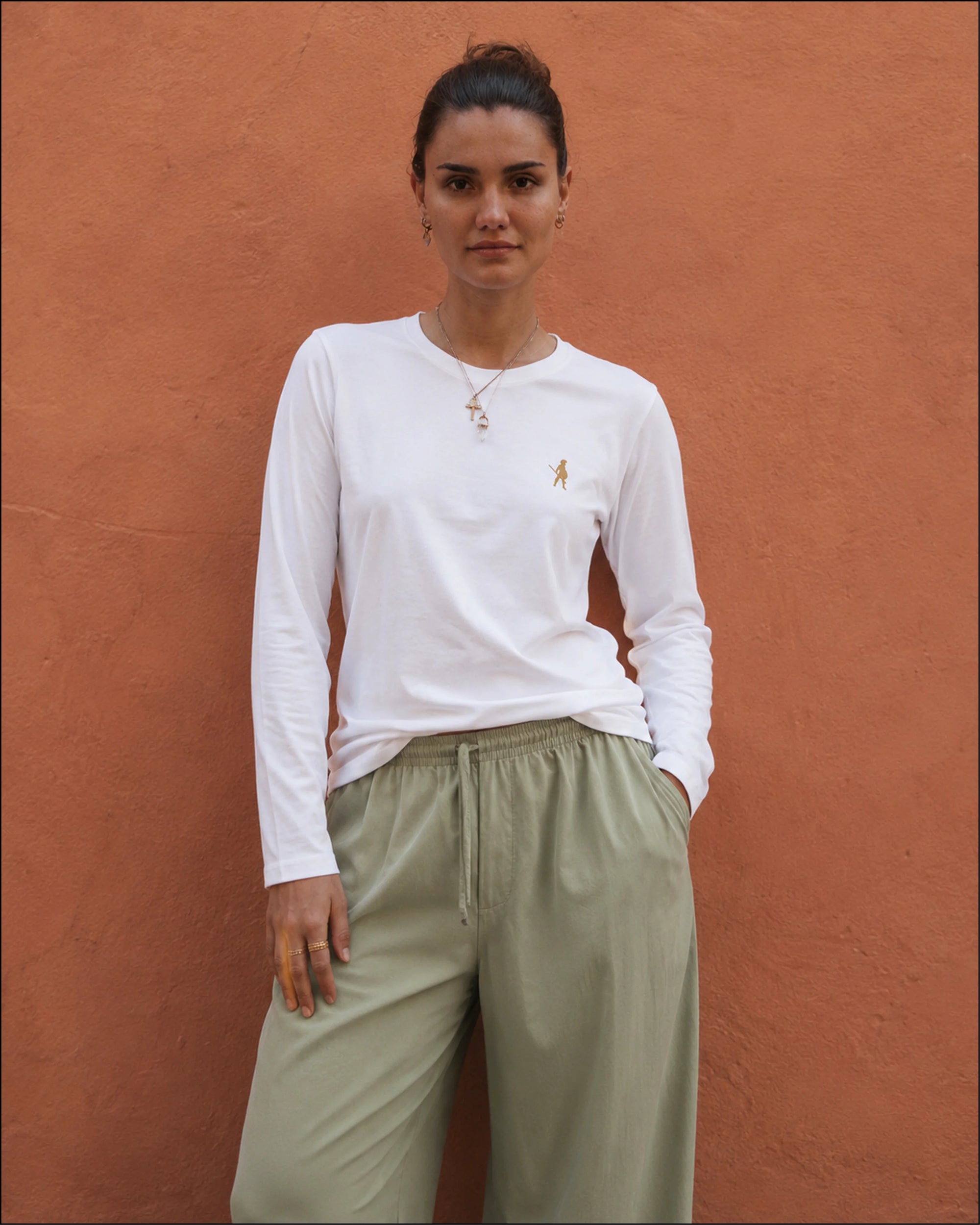 Organic Full Sleeve Logo- Tees