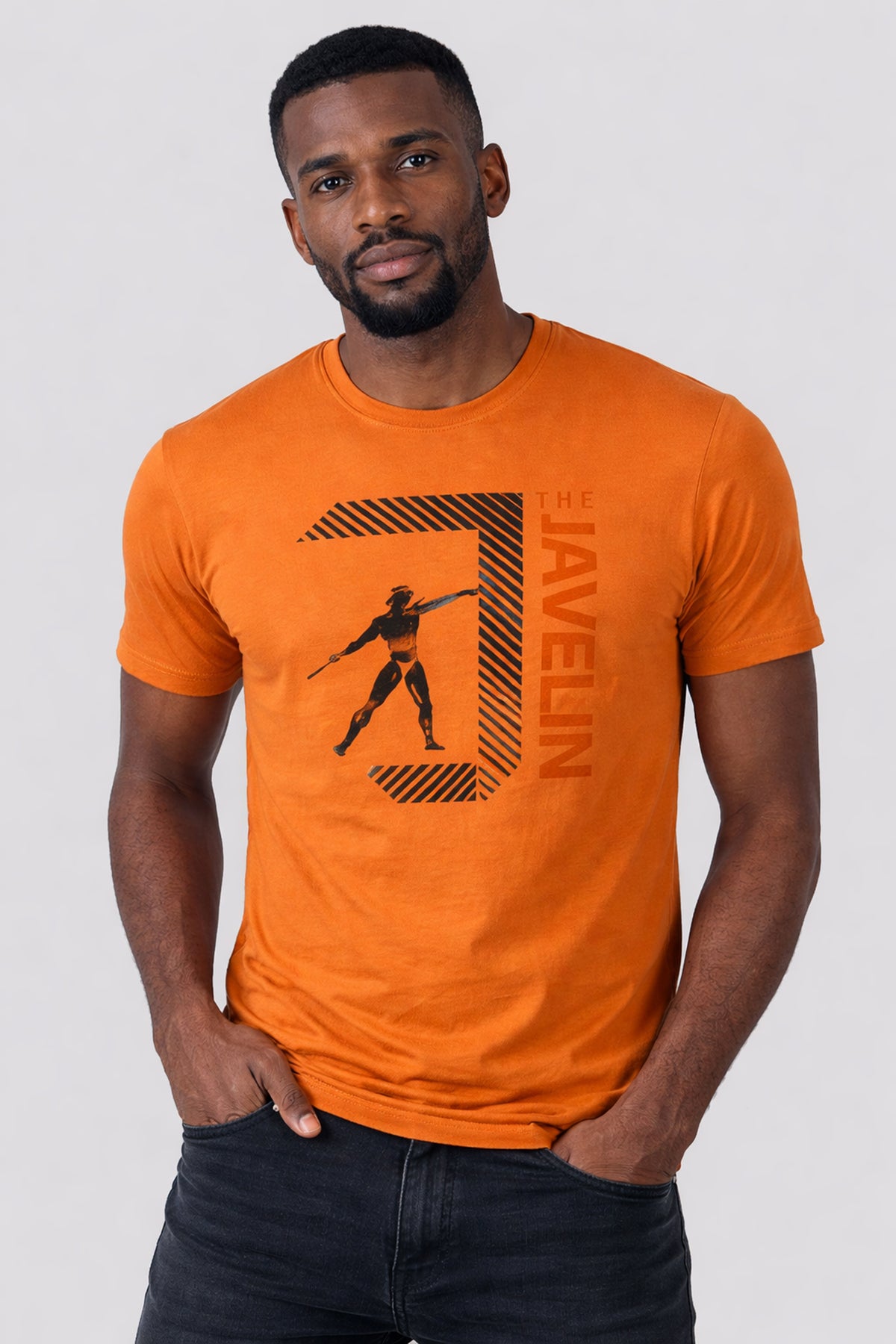 Pumpkin Spice Printed Cotton T-Shirt