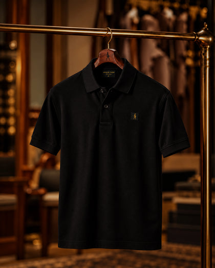SINGLE PIQUE POLOS