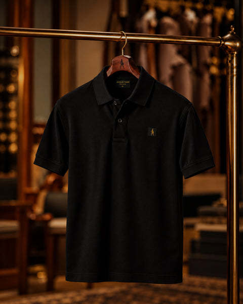 SINGLE PIQUE POLOS