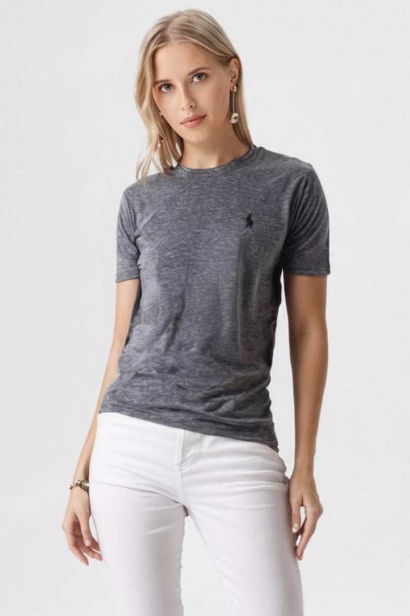 Charcoal Slub T-Shirt