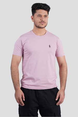 Mauve Shadows Organic Logo T-Shirt